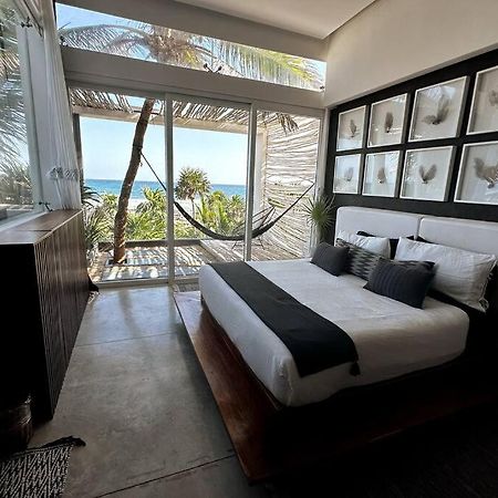 Tulum Beachfront Villa I'Ik By Casa Xuul ตูลุม ภายนอก รูปภาพ