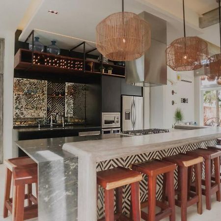 Tulum Beachfront Villa I'Ik By Casa Xuul ตูลุม ภายนอก รูปภาพ