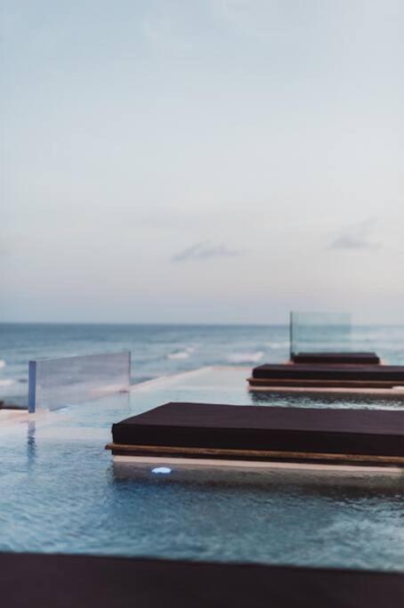 Tulum Beachfront Villa I'Ik By Casa Xuul ตูลุม ภายนอก รูปภาพ