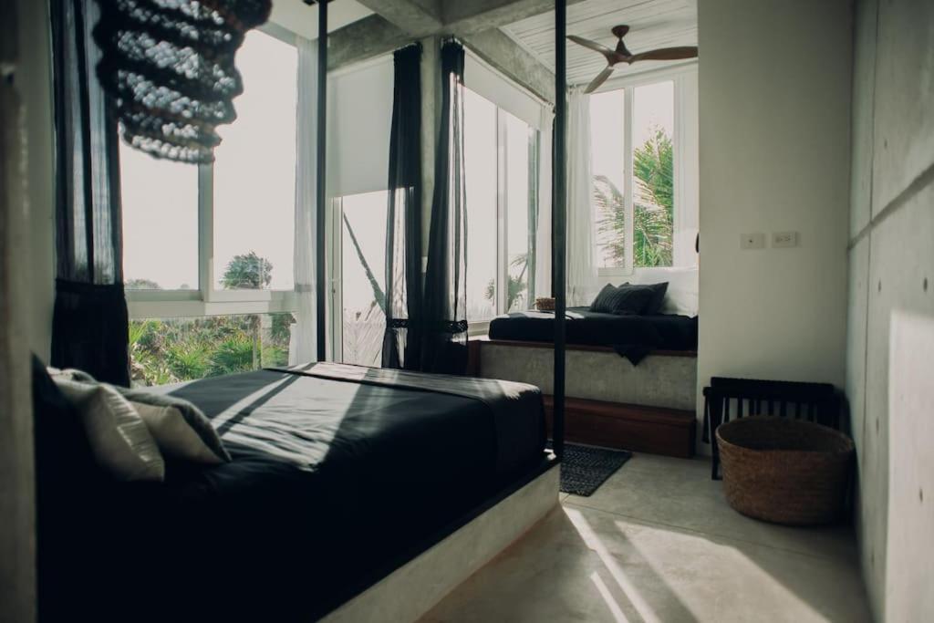 Tulum Beachfront Villa I'Ik By Casa Xuul ตูลุม ภายนอก รูปภาพ