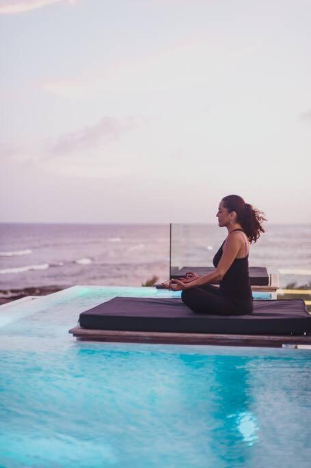 Tulum Beachfront Villa I'Ik By Casa Xuul ตูลุม ภายนอก รูปภาพ