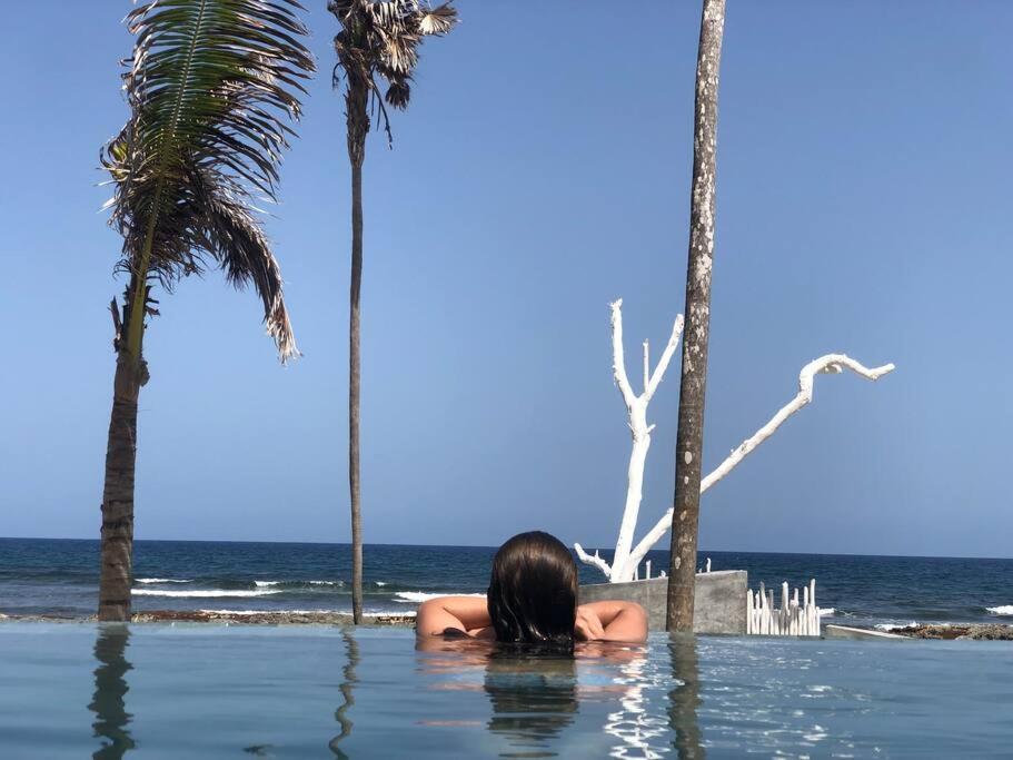 Tulum Beachfront Villa I'Ik By Casa Xuul ตูลุม ภายนอก รูปภาพ