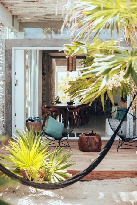 Tulum Beachfront Villa I'Ik By Casa Xuul ตูลุม ภายนอก รูปภาพ