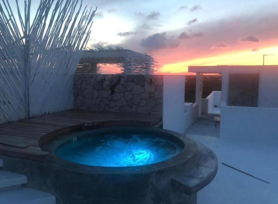 Tulum Beachfront Villa I'Ik By Casa Xuul ตูลุม ภายนอก รูปภาพ