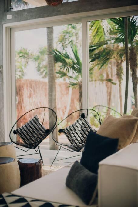 Tulum Beachfront Villa I'Ik By Casa Xuul ตูลุม ภายนอก รูปภาพ